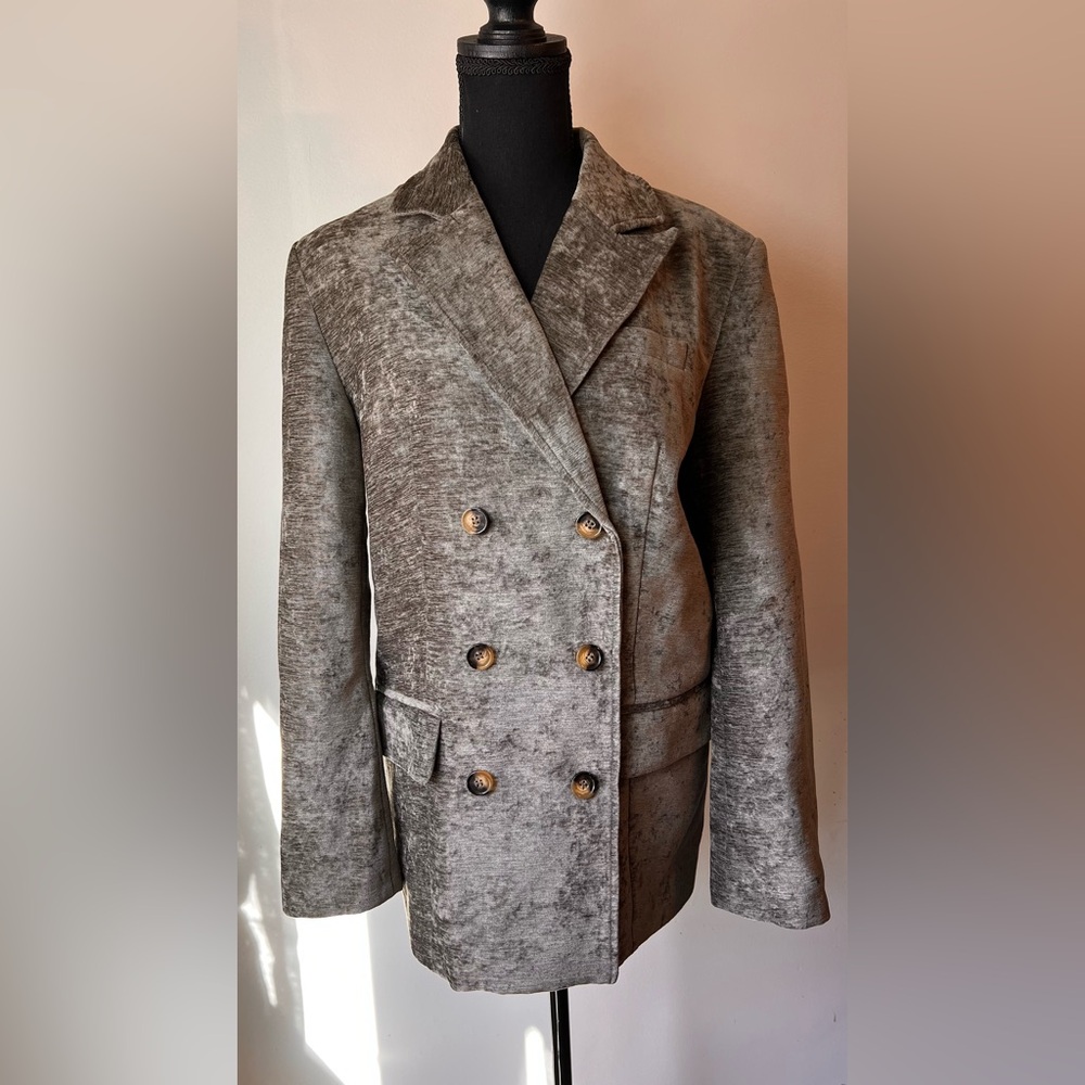 Commense Retro Velvet Blazer - Picture 4 of 8
